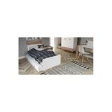 Venatto Aura Yavrulu Karyola (90X190)%100Mdf Beyaz