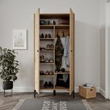 Venatto Massimo Wood PORTMANTO(MDF) - Lefkas Meşe