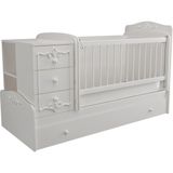 Venatto Romantic Büyüyen Beşik - 70 X 130 - Beyaz - Beyaz