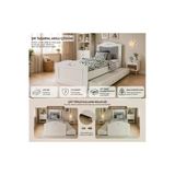 Venatto Romantic Yavru Yataklı Karyola Ebat:100x200(%100Mdf) Beyaz