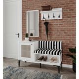 Venatto Trio Dekoratif AYAKKABILIK(%100MDF) - Beyaz