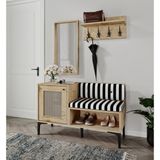Venatto Trio Life PORTMANTO(%100MDF) - Antik Meşe
