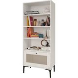 Venatto Trio White KİTAPLIK(%100MDF) - Beyaz