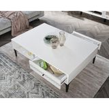 Venatto Trio White Orta Sehpa - BEYAZ