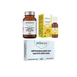 Venatura D3 Vitamini 20 Ml Damla + B12 Vitamini 30 Ağızda Dağılan Tablet+Beta Glukan Takviye Gıda 30 Kapsül