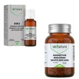 Venatura Magnezyum Bisglisinat 60 Tablet + Vitamin D3 K2 20 ml Damla