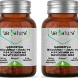 Venatura Magnezyum Bisglisinat Sitrat P-5-P Vitamin B6 2x60 Kapsül