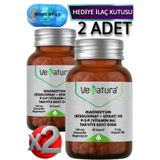 VeNatura Magnezyum Bisglisinat Sitrat P5P Vitamin B6 Takviyesi, 60 Kapsül, 2 Adet Set