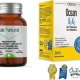 Venatura Magnezyum Bisglisinat+Sitrat+P5P+B6 60 Kapsül Ve Ocean D3K2 Damla 20 Ml