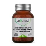 Venatura Magnezyum Sitrat P5P Vitamin B6 90 Kapsül