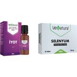 Venatura Selenyum 200 mcg 45 Tablet + İyot 25 ml Damla