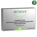 Venatura Vitamin B12 MA Metilkobalamin Adenozilkobalamin 5x30 Ağızda Dağılan Tablet