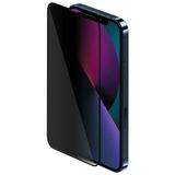 Vendas Apple iPhone 13 Mini Uyumlu Anti Static Privacy 5D Temperli Hayalet Cam Ekran Koruyucu - Siyah