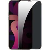 Vendas Apple iPhone 13 Pro Max Uyumlu (13 Pro Max) Privacy Gizleyen Hayalet Temperli Cam Ekran Koruyucu - Siyah