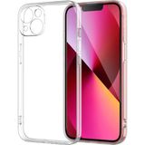 Vendas Apple iPhone 14 Plus Uyumlu (14 Plus) Fora Serisi Kamera Korumalı Şeffaf Silikon Kılıf