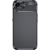 Vendas Apple iPhone 16E Kılıf Zore Negro Silikon Kapak - Siyah