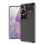 Vendas Huawei P60 Pro Deep Dizayn Auto Focus Tasarımlı Karbon Dizayn Cep Telefonu Kılıfı