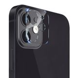 Vendas iPhone 12 Tam Uyumlu Şeffaf Cam Kamera Lens Koruyucu