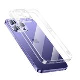 Vendas iPhone 13 Pro Max Uyumlu (13 Pro Max) Vasif Serisi Glitter Elektroplated Şeffaf Sert PC Kılıf