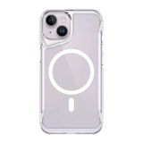 Vendas iPhone 14 Plus Door Serisi Magsafe Destekli Darbe Direçli Elektroplated Şeffaf T-Max Cep Telefonu Kılıfı