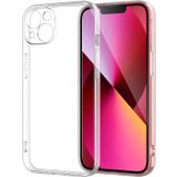 Vendas iPhone 14 Plus Fora Serisi Kamera Korumalı Şeffaf Silikon Cam Ekran Koruyucu Cep Telefonu Kılıfı