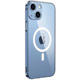 Vendas iPhone 14 Plus Uyumlu Porta Serisi Kamera Korumalı Magsafe Özellikli Elektroplated Sert PC Kılıf