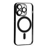 Vendas iPhone 14 Pro Max Uyumlu (14 Pro Max) Porta Serisi Kamera Korumalı Magsafe Özellikli Elektroplated Sert Kılıf