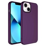 Vendas iPhone 14 Uyumlu Lansman Serisi Yumuşak Dokulu Kadife Yüzeyli Silikon Kılıf