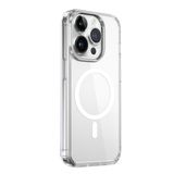 Vendas iPhone 15 Pro Max Crystal Series Magnetic Charge Support Magic Smooth Cep Telefonu Kılıfı