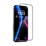 Vendas iPhone 15 Pro Max Uyumlu W-Pro Shin Etsu 0.33mm Oval Kenarlı Cam Ekran Koruyucu