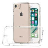 Vendas iPhone SE 2022 Craft Serisi Shock Proof Darbe Dirençli Şeffaf Silikon Kılıf + Seramik Nano Ekran Koruyucu