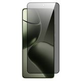 Vendas Oppo A38 Uyumlu Glass Privacy Antistatik Temperli Cam Ekran Koruyucu - Siyah