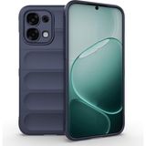 Vendas Oppo A6 Pro Kılıf Esnek Tpu Oyuklu Arka Yüzey Tasarımlı Vendas Etnik Silikon Kapak - Lacivert