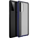 Vendas Samsung Galaxy S20 Fe Venga Serisi Renkli Arkası Mat Premium Kılıf Lacivert