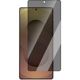Vendas Samsung Galaxy S25 Ultra Uyumlu Anti Static Privacy 5D Temperli Hayalet Cam Ekran Koruyucu - Siyah