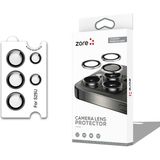 Vendas Samsung Galaxy S25 Ultra Zore CL-12 Premium Safir Parmak İzi Bırakmayan Anti-Reflective Kamera Lens Koruyucu - Siyah