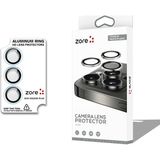 Vendas Samsung Galaxy S26 Plus Uyumlu Zore Cl-12 Premium Safir Parmak Izi Bırakmayan Anti-Reflective Kamera Lens Koruyucu - Açık Mavi
