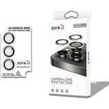 Vendas Samsung Galaxy S26 Uyumlu Zore Cl-12 Premium Safir Parmak Izi Bırakmayan Anti-Reflective Kamera Lens Koruyucu - Gri