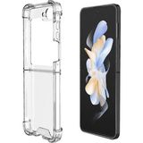Vendas Samsung Galaxy Z Flip 6 Kılıf Zore Nitro Anti Shock Silikon Kılıf - Şeffaf