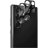 Vendas Samsung S22 Ultra Tam Uyumlu 3D Kamera Lens Koruyucu - Siyah - Galaxy S22 Ultra