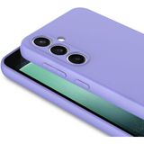 Vendas Samsung S23 Fe Uyumlu Kılıf Lansman Serisi Kadife Iç Yüzeyli Yumuşak Dokulu Lansman Kılıf - Galaxy S23 FE - Lila