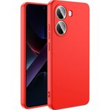 Vendas Xiaomi Poco X7 Pro Kılıf Zore Mara Lansman Kapak - Kırmızı