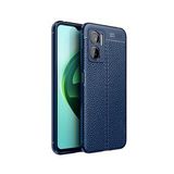 Vendas Xiaomi Redmi Note 11E Uyumlu Deri Desenli Niss Dikiş Tasarımlı Darbe Dirençli Silikon Kılıf