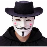 Vendetta Maske Şapka Seti – Anonim Stil Parti Maskesi