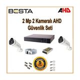 Vendly 2mp Ahd Gece Görüşlü 2'li Güvenlik Kamerası