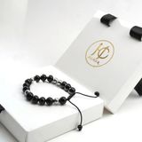 Vendly Blackcraft Oltu Taşı Hematit Bileklik ( Ayarlanabilir)