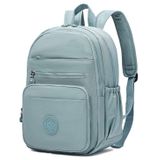 Vendra Moka Kadınlar ve Erkekler için Su Geçirmez 13 inç Laptop Sırt Çantası Çanta, Seyahat Sırt Çantası Yürüyüş, Açık Mavi, 9.8" L x 6" W x 13.8" H, Seyahat Sırt Çantaları