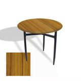 Venedik Masa Yuvarlak Çap 80 Esb (Werzalit, Wermodin Veya Allzalit Tabla) - Real Teak