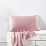 Venera Saf Ipek Yastık Kılıfı - Pure Silk Pillowcase - 50x70 - Pembe