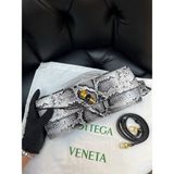 Venetta Logo Detaylı Ithal Çanta - Siyah - Beyaz